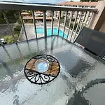 Bleu Horizon Climatise Piscine Parking Lejlighed *