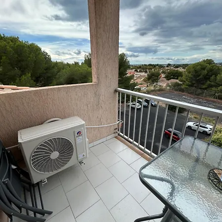 Bleu Horizon Climatise Piscine Parking Appartement